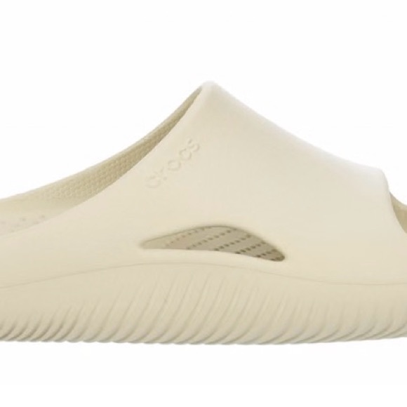 CROCS Classic LiteRide Slide in Cream main image 5